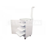Carrello Chirurgico a 3 ripiani estraibili - immagine 2