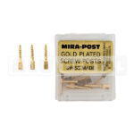 Mirapost perni dorati ricambi Nordin Post 12 pz.