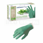Guanti in lattice verdi con aloe Reflexx L600