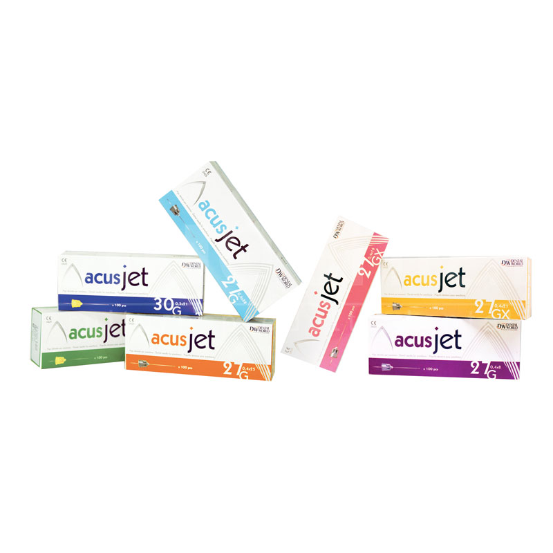 Acus_Jet_aghi_DW Aghi per anestesia Acus Jet 100pz. - immagine 1