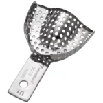 Portaimpronte forate regolari inox senza bordino ritentivo Medesy 6003