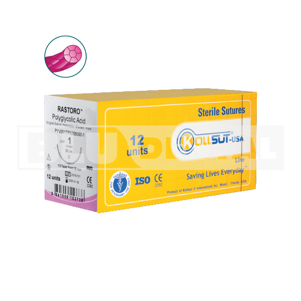 Suture_Rastoro_Kollsut Suture in PGA riassorbibili Rastoro Kollsut - immagine 1