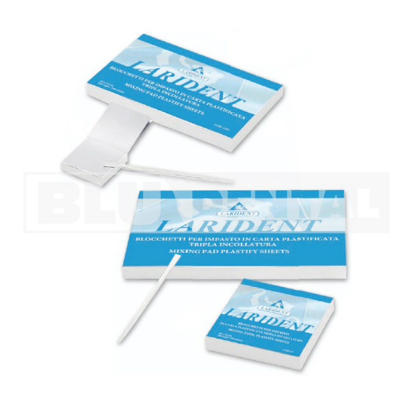 blocchi_impasto_carta_larident Blocchetti per impasto in carta plastificata Larident - immagine 1
