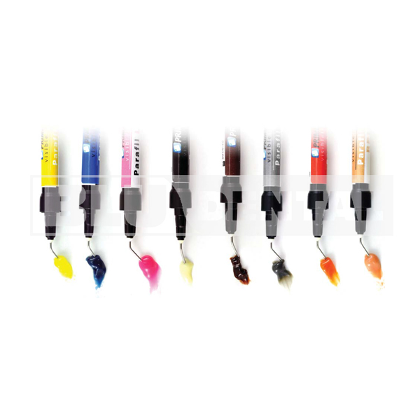 Parafil_Stain_caratterizzazione_Prime_Dental Parafil Stain kit 8 siringhe Prime Dental - immagine 1