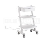 Carrello servomobile Easy Plus con 2 ripiani e 1 cassetto
