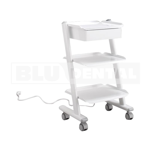 servomobile_easy_plus Carrello servomobile Easy Plus con 2 ripiani e 1 cassetto - immagine 1