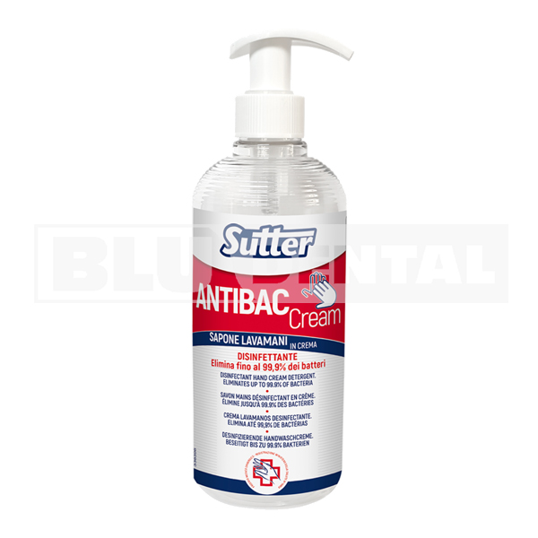 Antibac_Cream_sapone_mani_disinfettante_ml500_Sutter Antibac Cream sapone lavamani disinfettante 500 ml. - immagine 1