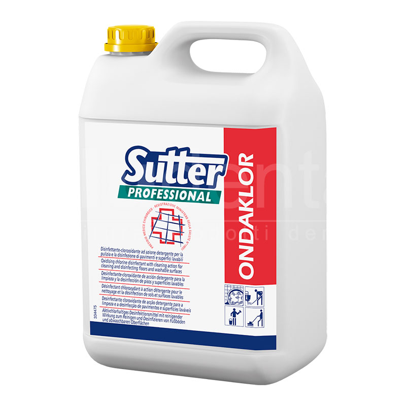 Ondaklor_PMC_Sutter ONDAKLOR disinfettante clorossidante ad azione detergente e disinfettante delle superfici lavabili - immagine 1