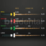 Excalibur Zarc stumenti canalari reciprocanti blister 6 file - immagine 3