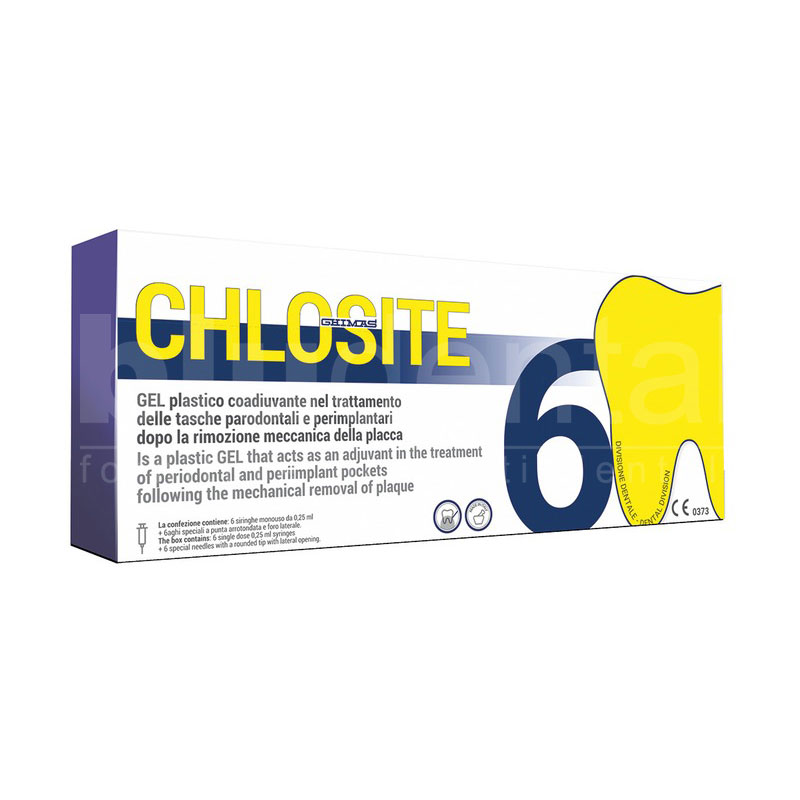 Chlosite_6_siringhe_Ghimas Chlosite Ghimas siringhe 6x0,25 ml. - immagine 1