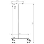 Carrello AP-A / AP-B Air Polisher Woodpecker - immagine 4