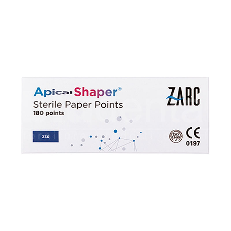 punte_di_carta_sterili_apicalshaper_zarc Punte di carta sterili per ApicalShaper Zarc 180pz. - immagine 1