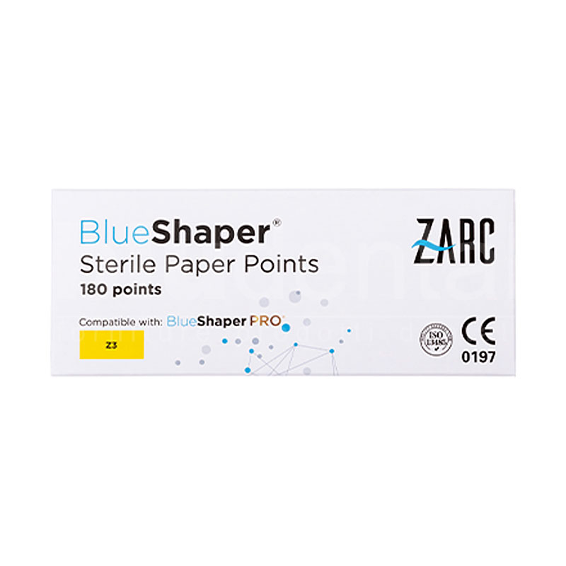 punte_di_carta_sterili_Blueshaper_Zarc Punte di carta sterili per BlueShaper Zarc 180pz. - immagine 1
