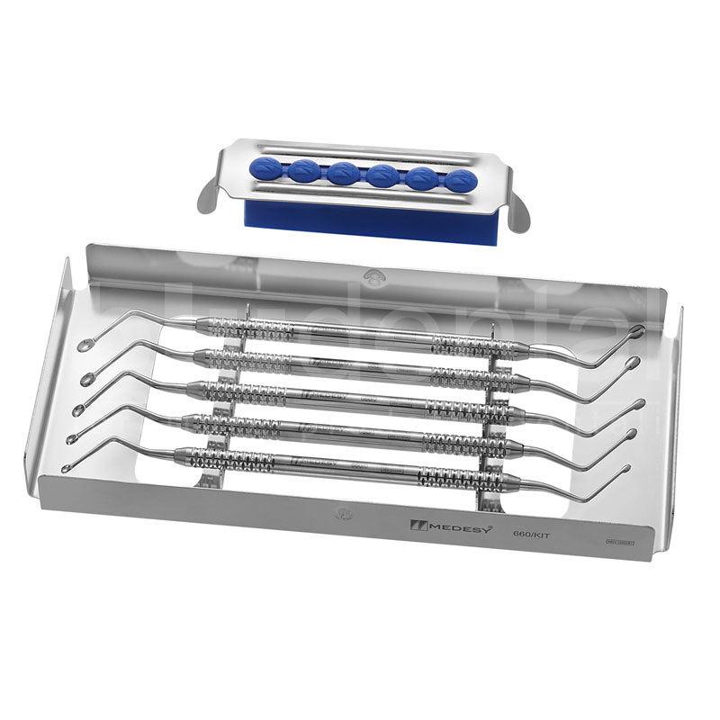 Medesy_660_KIT Cucchiai alveolari Hemingway Kit Medesy 660/KIT - immagine 1