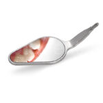 Specchietti a goccia rodiati Dr. Comella Medesy 4903/10RO pz.6 - immagine 4