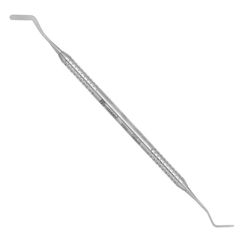 Medesy_579_3 Spatola per composito Heidemann n.3 punta da mm.3,0 manico ∅ mm.6 Medesy 579/3 - immagine 1