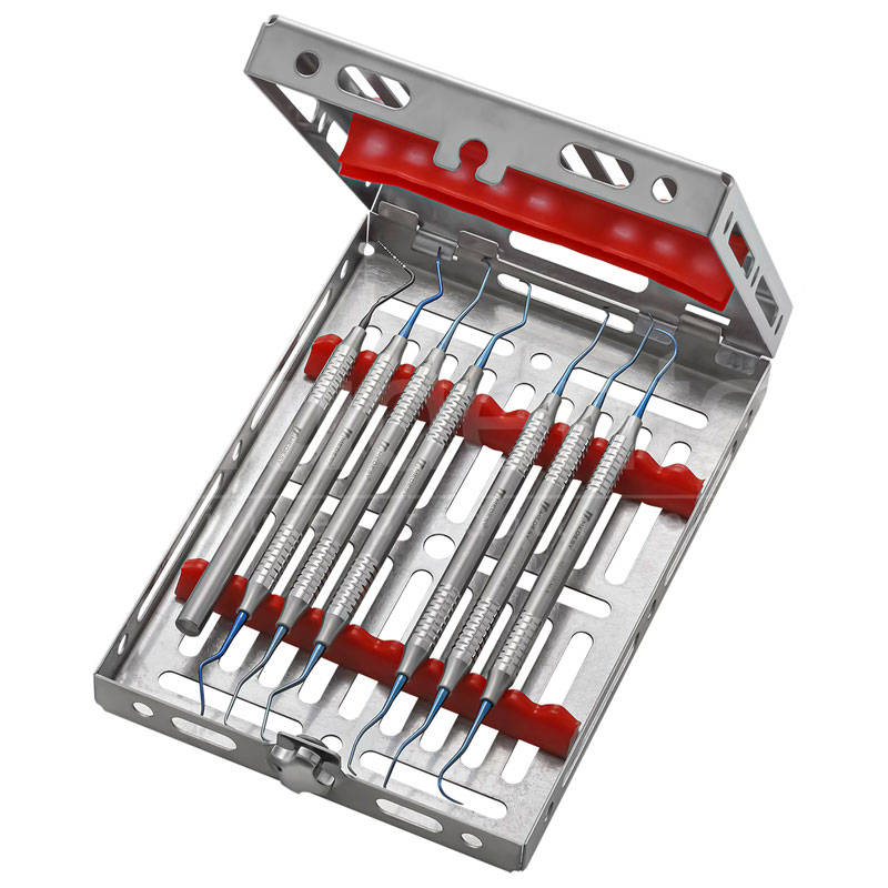 Medesy_1671_3 Kit perimplantite con strumenti in titanio Medesy 1671/3 - immagine 1