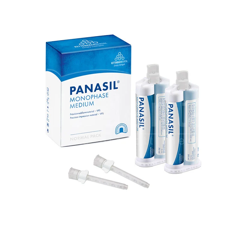 Panasil_Monophase_Medium_Kettenbach_13501 Panasil Monophase Medium cartucce 2x50 ml. Kettenbach 13501 - immagine 1