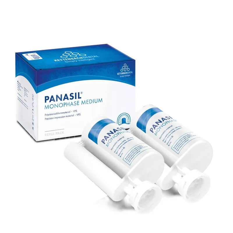 Panasil_monophase_medium_Kettenbach_14709 Panasil Monophase Medium cartucce 2x380 ml. Kettenbach 14709 - immagine 1
