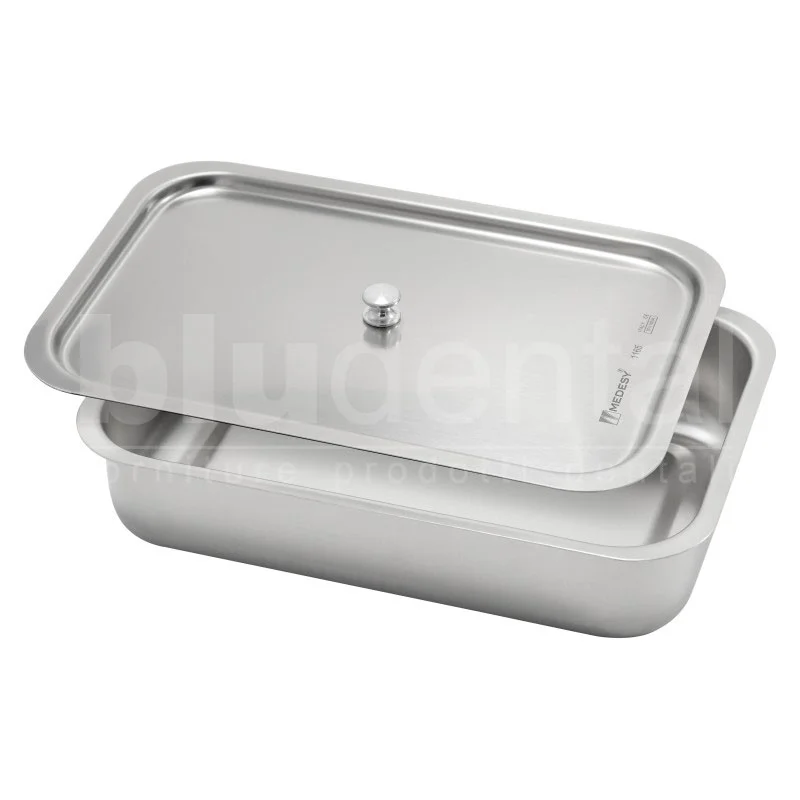 MEDESY_1165 Vassoio universale con coperchio inox 0,9 litri Medesy 1165 - immagine 1